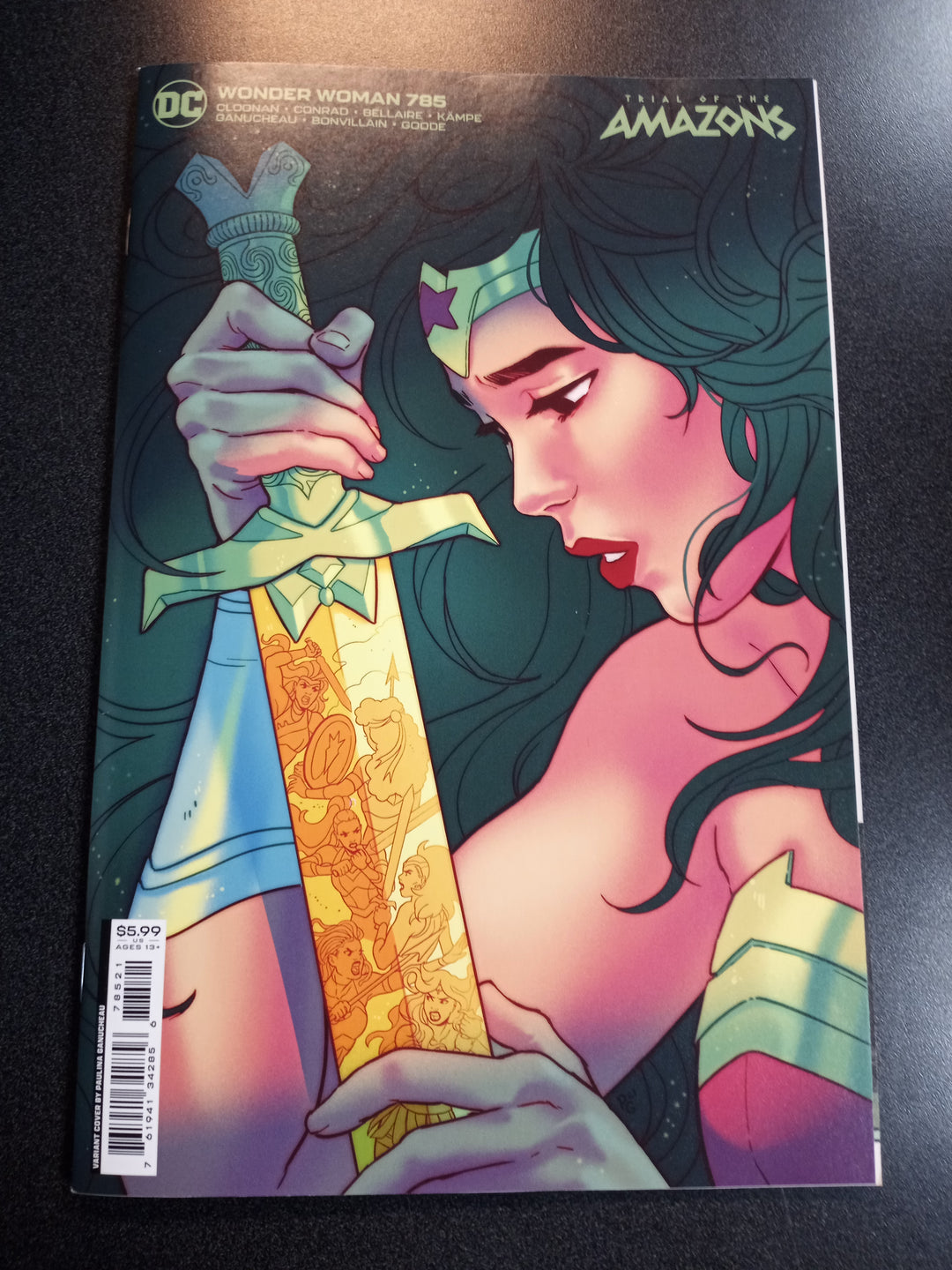 Wonder Woman #785 Cover B Paulina Ganucheau Card Stock Variant (Trial Of The Amazons)