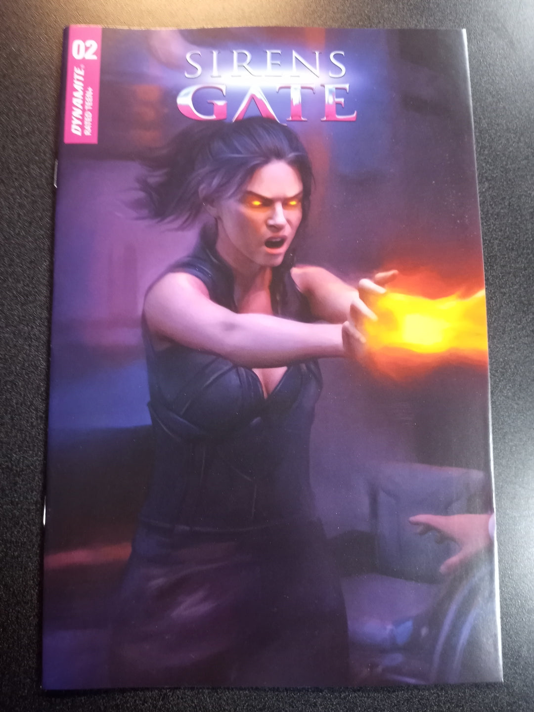 Sirens Gate #2 Cover F 7 Copy Foc Variant Edition Maer Fire Blast Origina