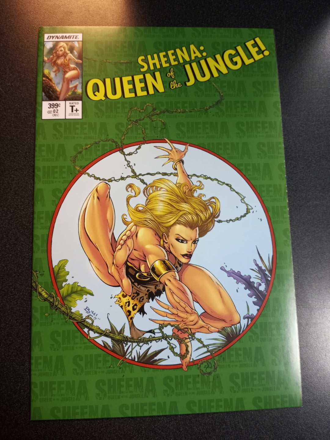 Sheena Queen Jungle #2 Cover N Foc Mcfarlane Homage Biggs Orig
