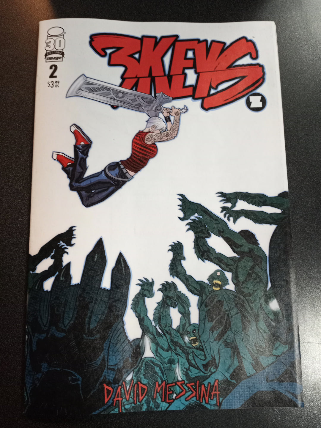 3keys #2 (Of 5) Cover A Messina