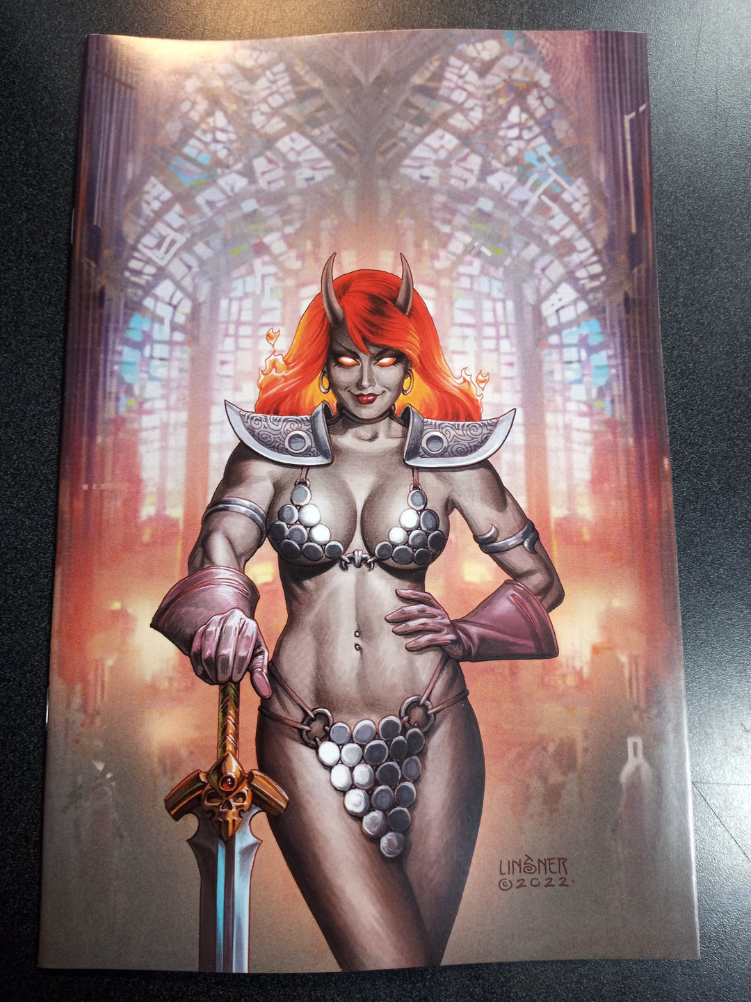 Red Sonja Hell Sonja #1 Cover L 40 Copy Variant Edition Linsner Virgin
