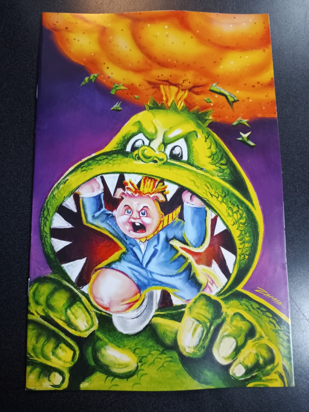 Garbage Pail Kids Origins #3 Cover F 15 Copy Variant Edition Zapata Virgi