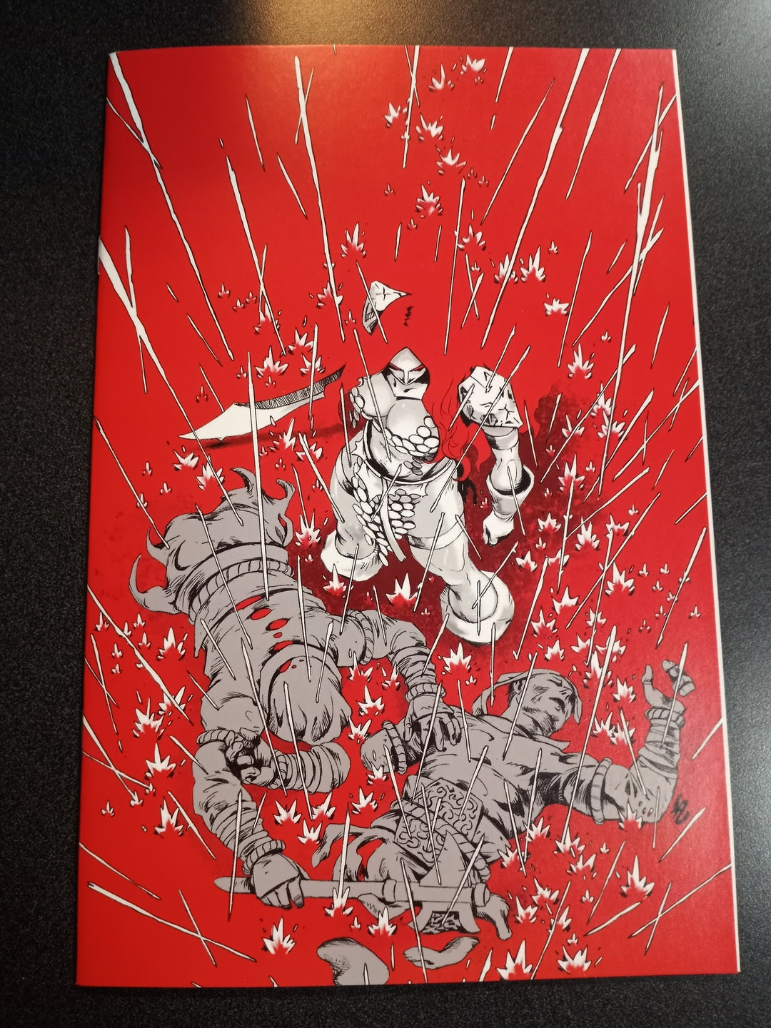 Red Sonja Black White Red #8 Cover K 7 Copy Foc Variant Edition Lau Virgi