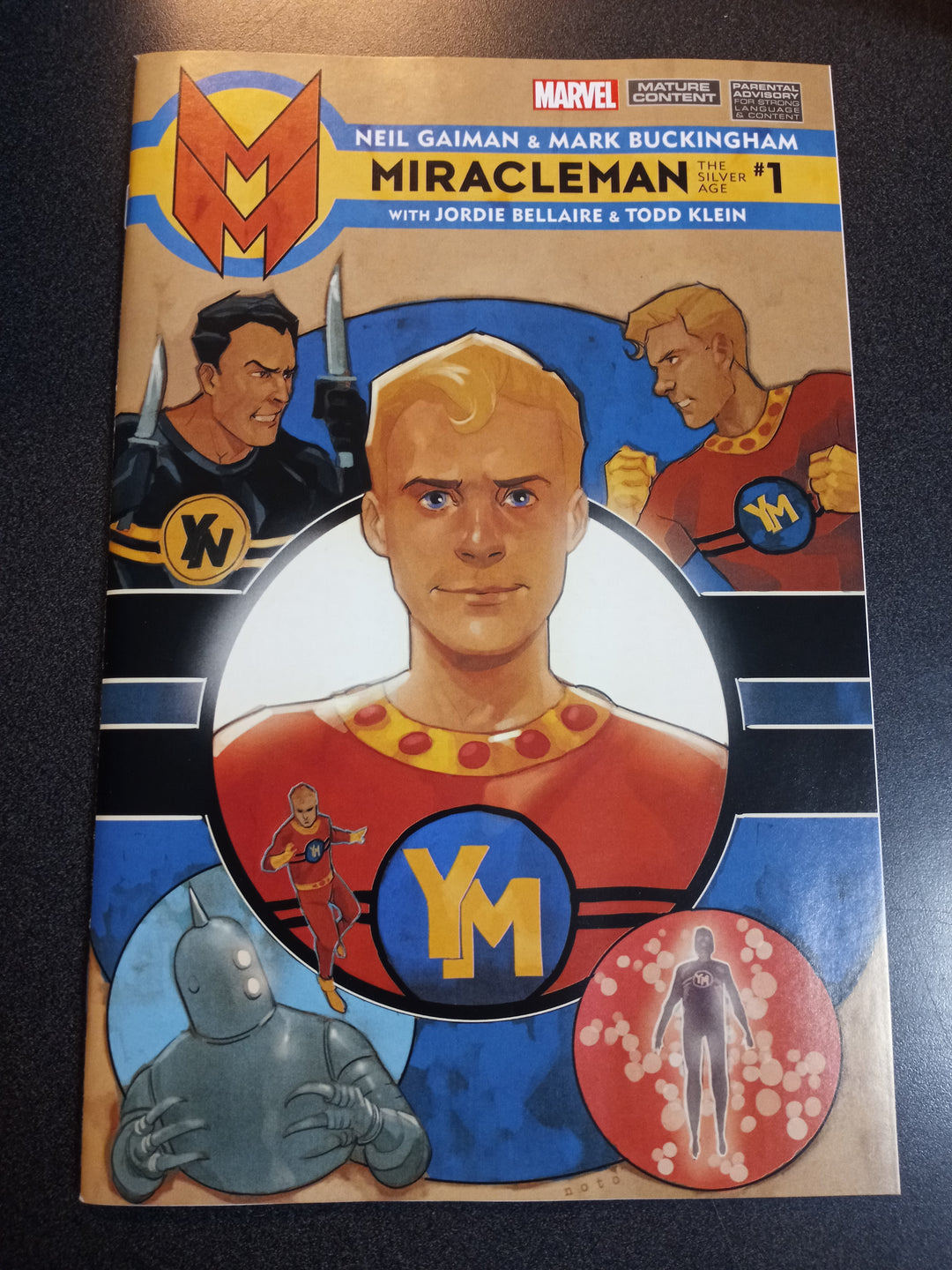 Miracleman Silver Age #1 Noto Variant