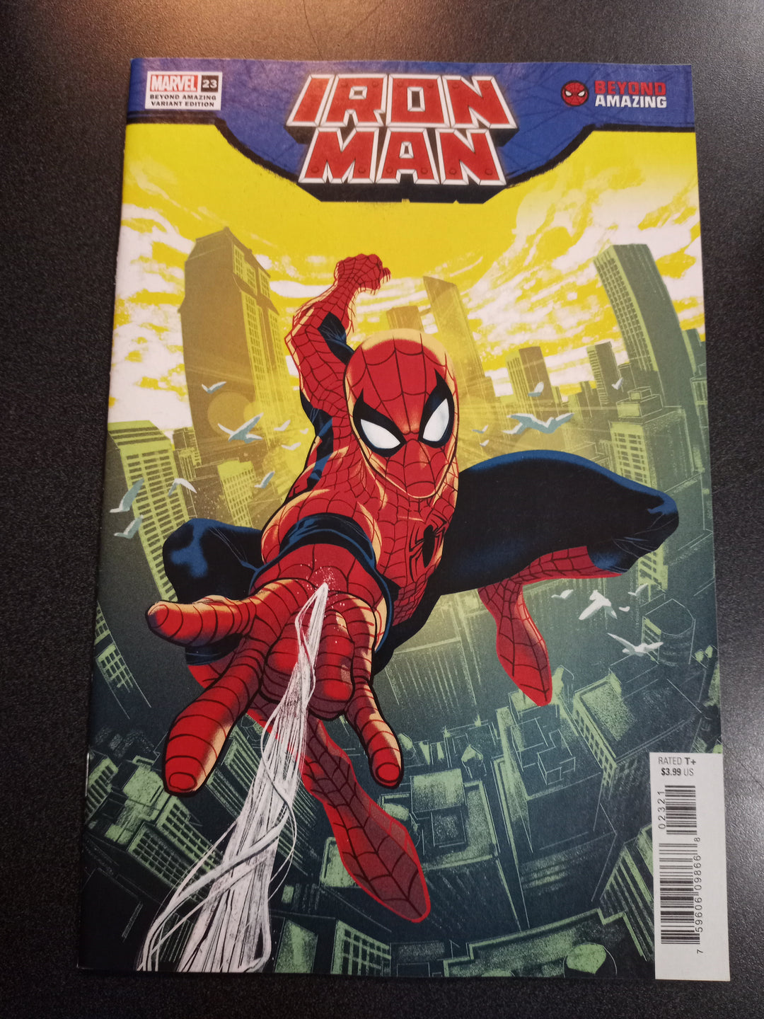 Iron Man #23 Manapul Beyond Amazing Spider-Man Variant