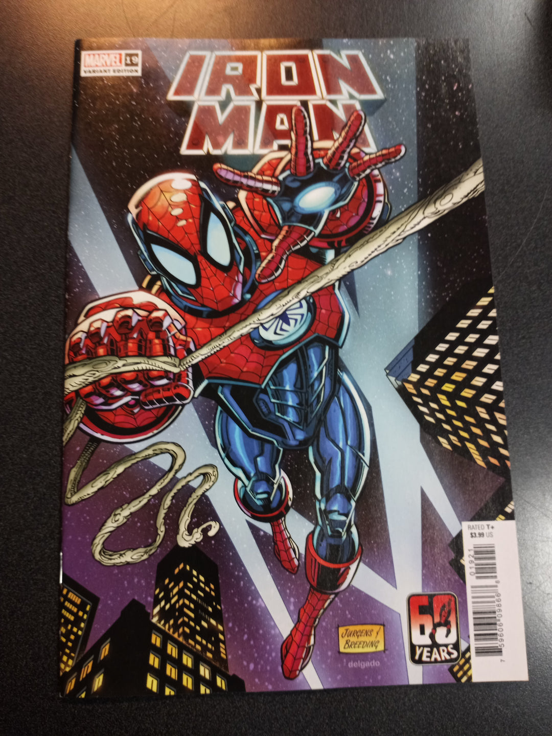 Iron Man #19 Jurgens Spider-Man Variant