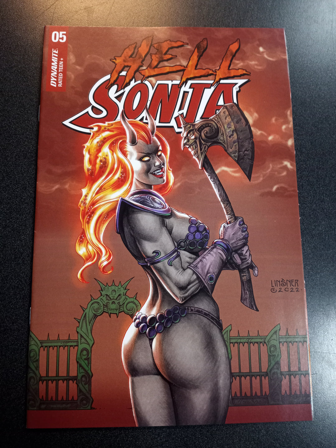 Hell Sonja #5 Cover D Linsner