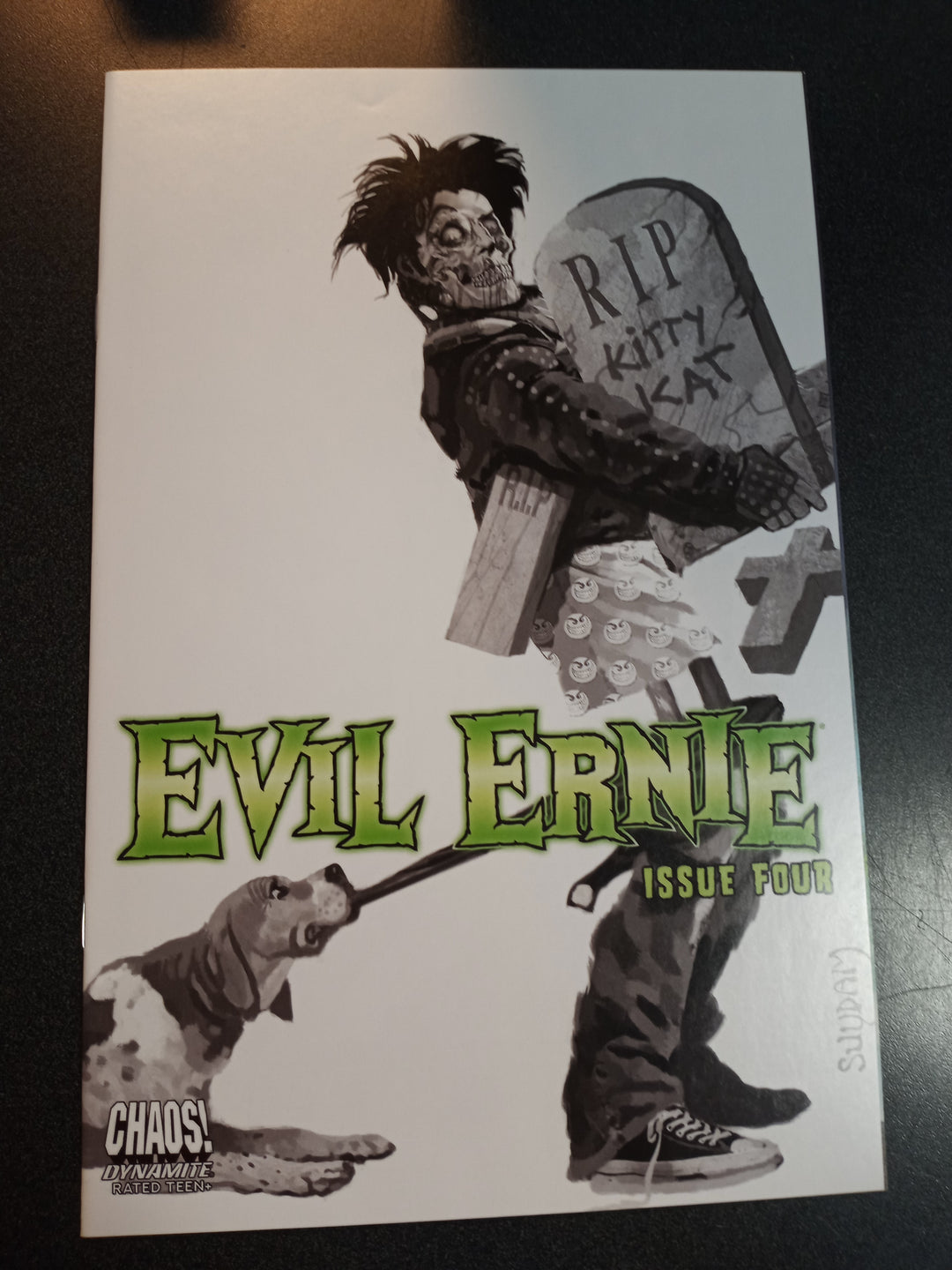 Evil Ernie #4 Cover D 20 Copy Variant Edition Suydam Black & White