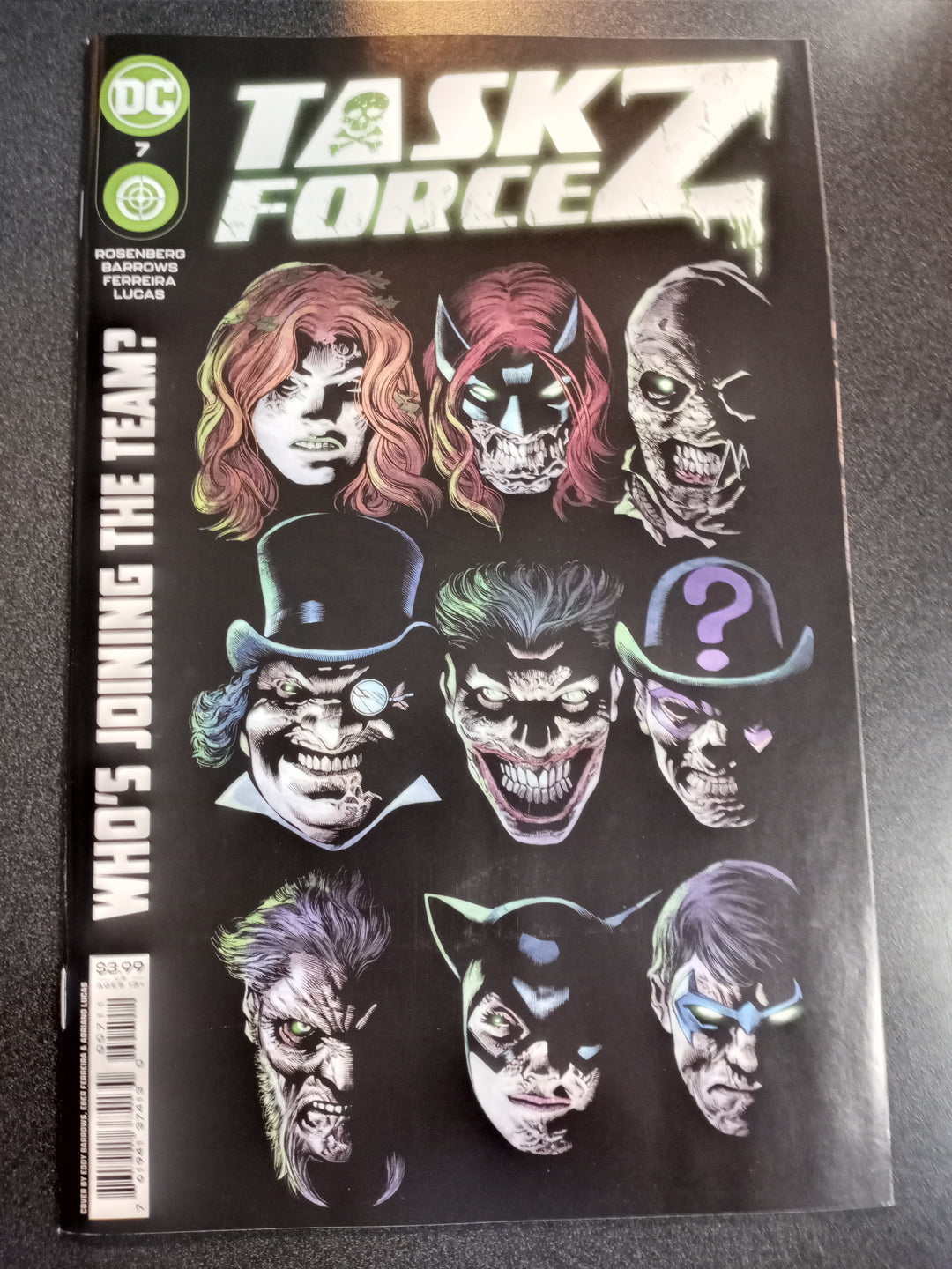 Task Force Z #7 Cover A Eddy Barrows & Eber Ferreira