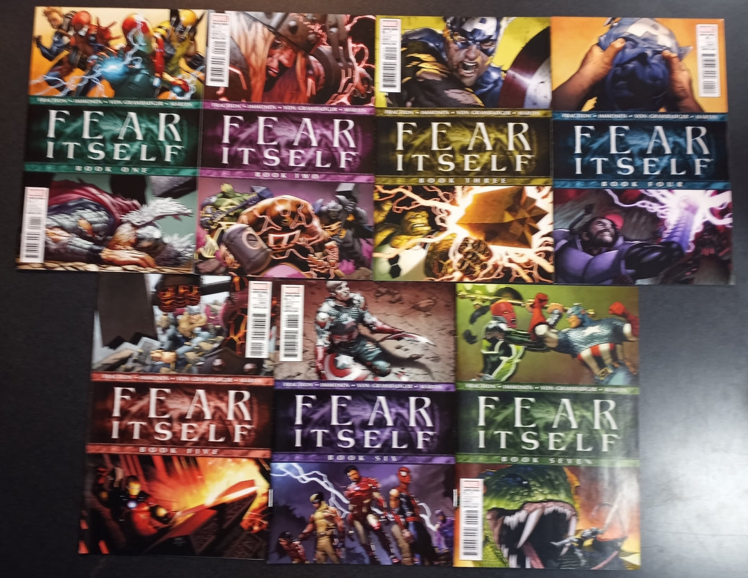 Fear Itself #1 - 7 Set VF