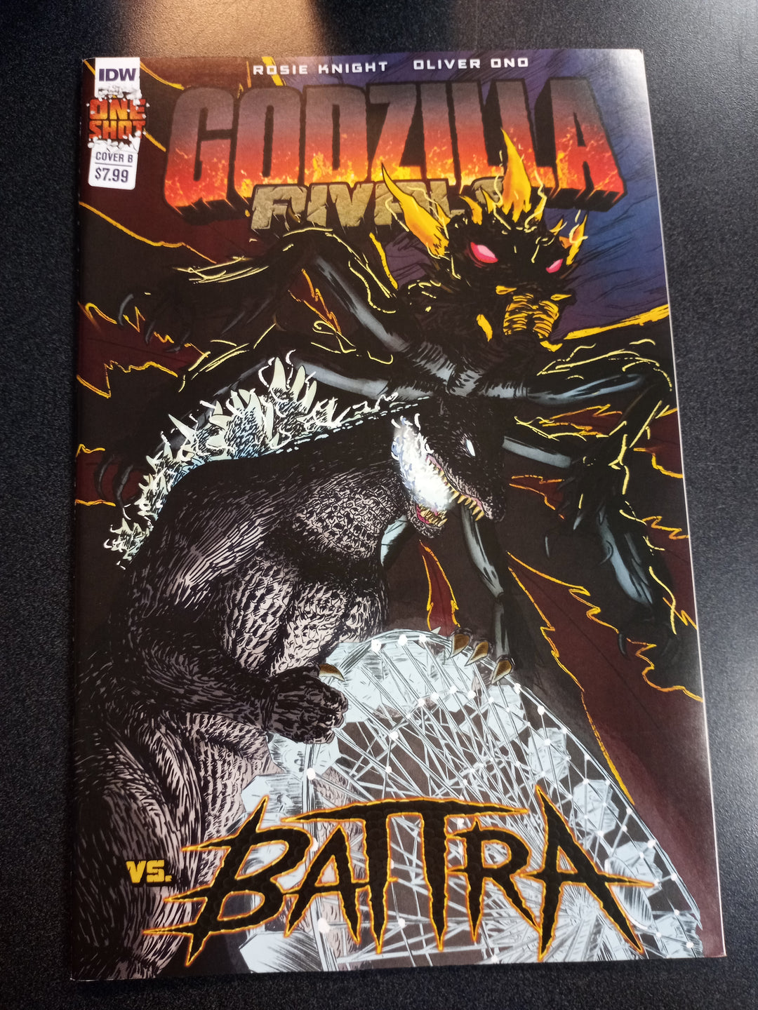 Godzilla Rivals vs Battra One Shot #1 Cover B Martinez