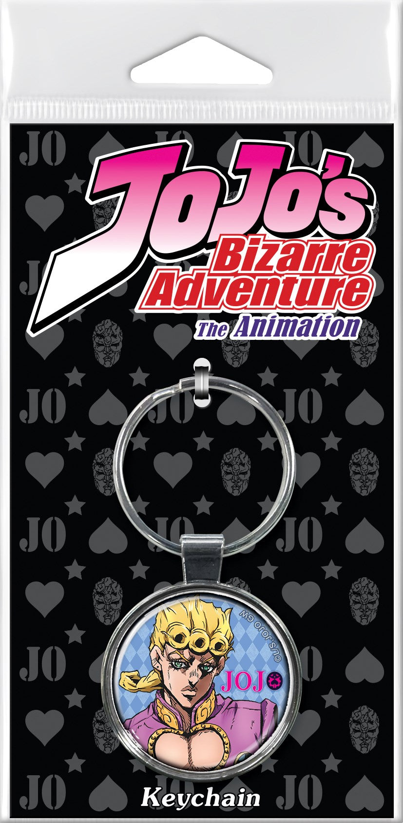 Jojo Giorno Giovanna Keychain