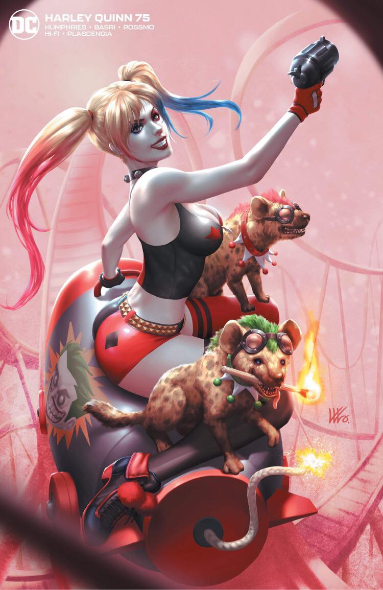 Harley Quinn #75 Lim Cover B Minimal Trade Variant