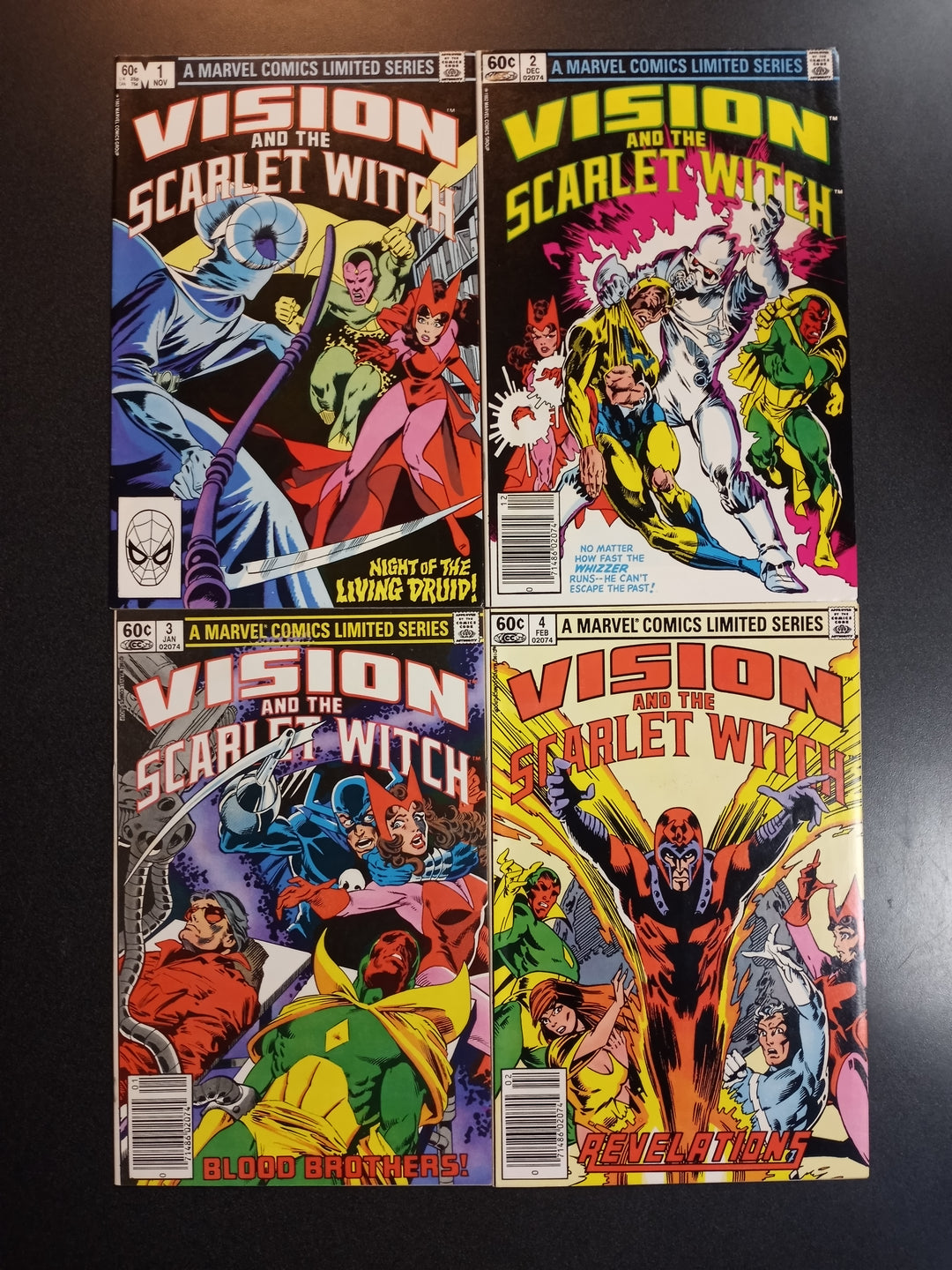 Vision and the Scarlet Witch #1 - 4 VF/NM Complete Set