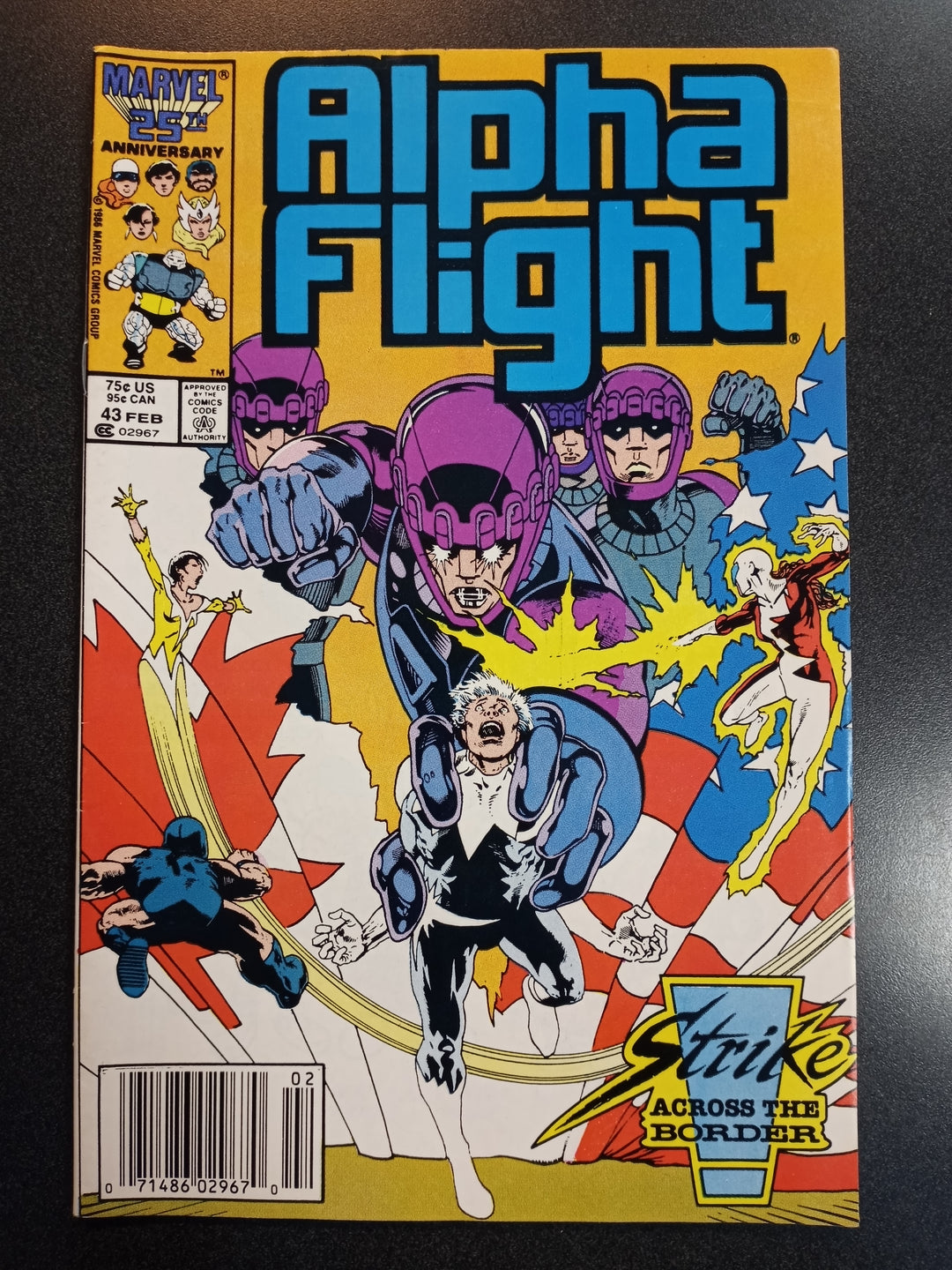 Alpha Flight #43 (Newsstand)