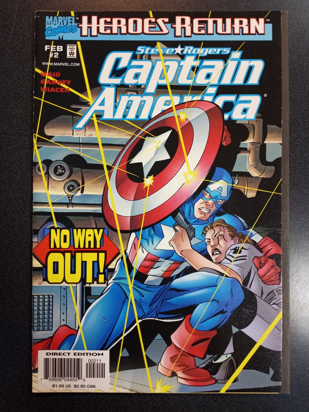 Captain America Vol. 3 #2