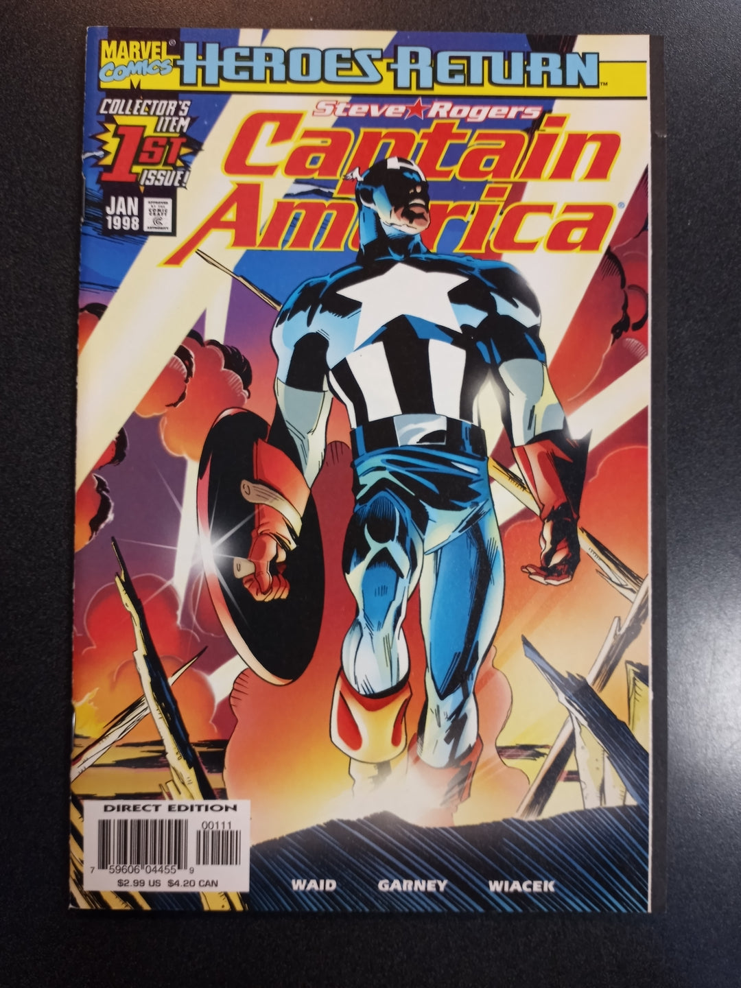 Captain America Vol. 3 #1