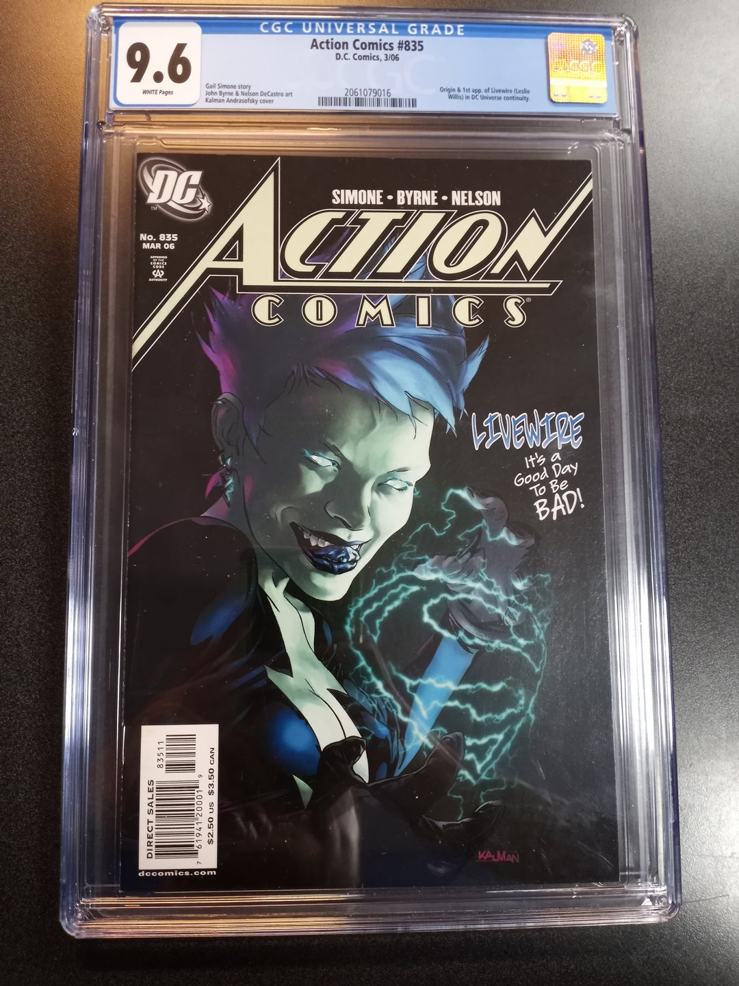 Action Comics #835 CGC 9.6