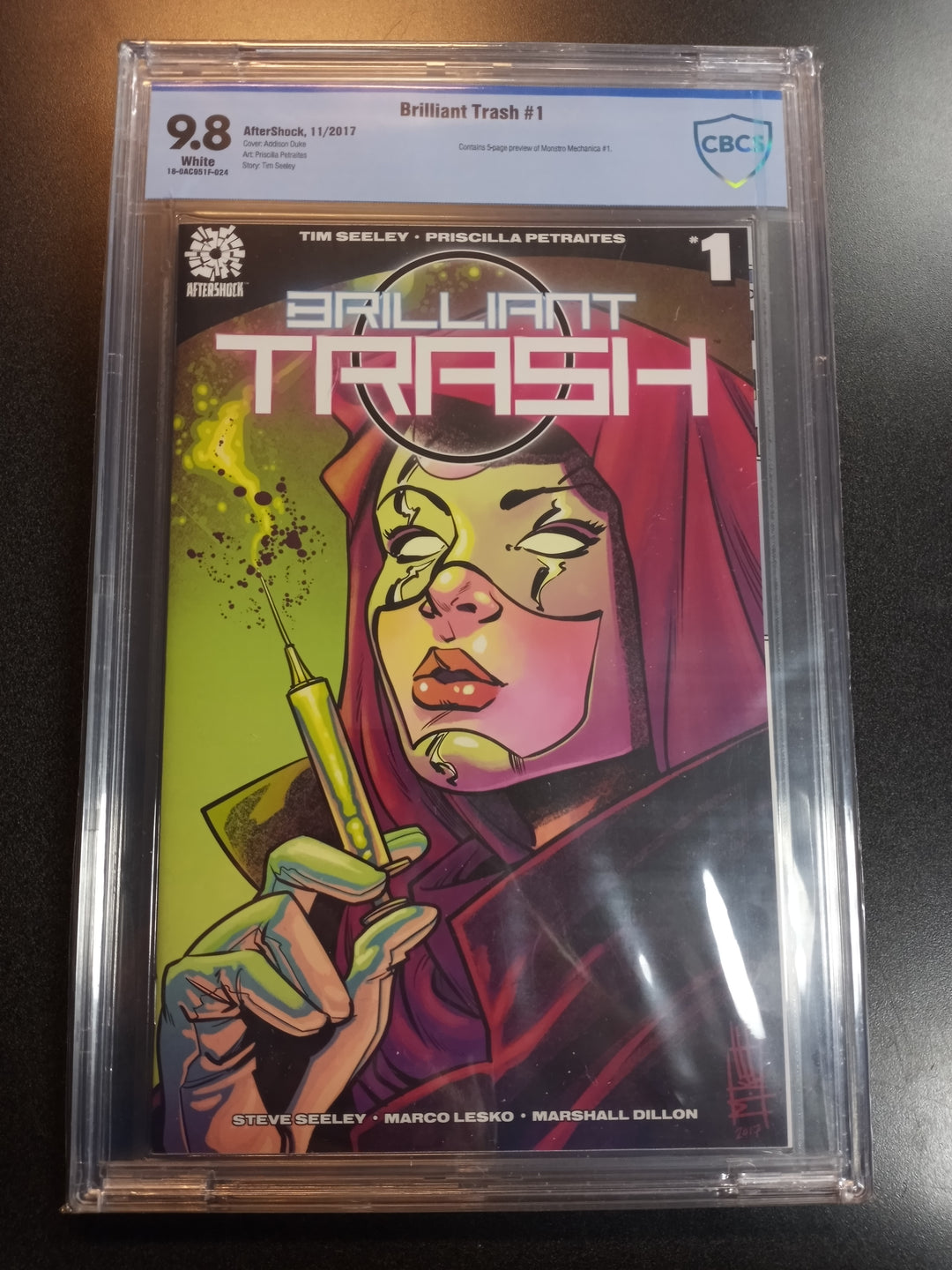 Brilliant Trash #1 CBCS 9.8