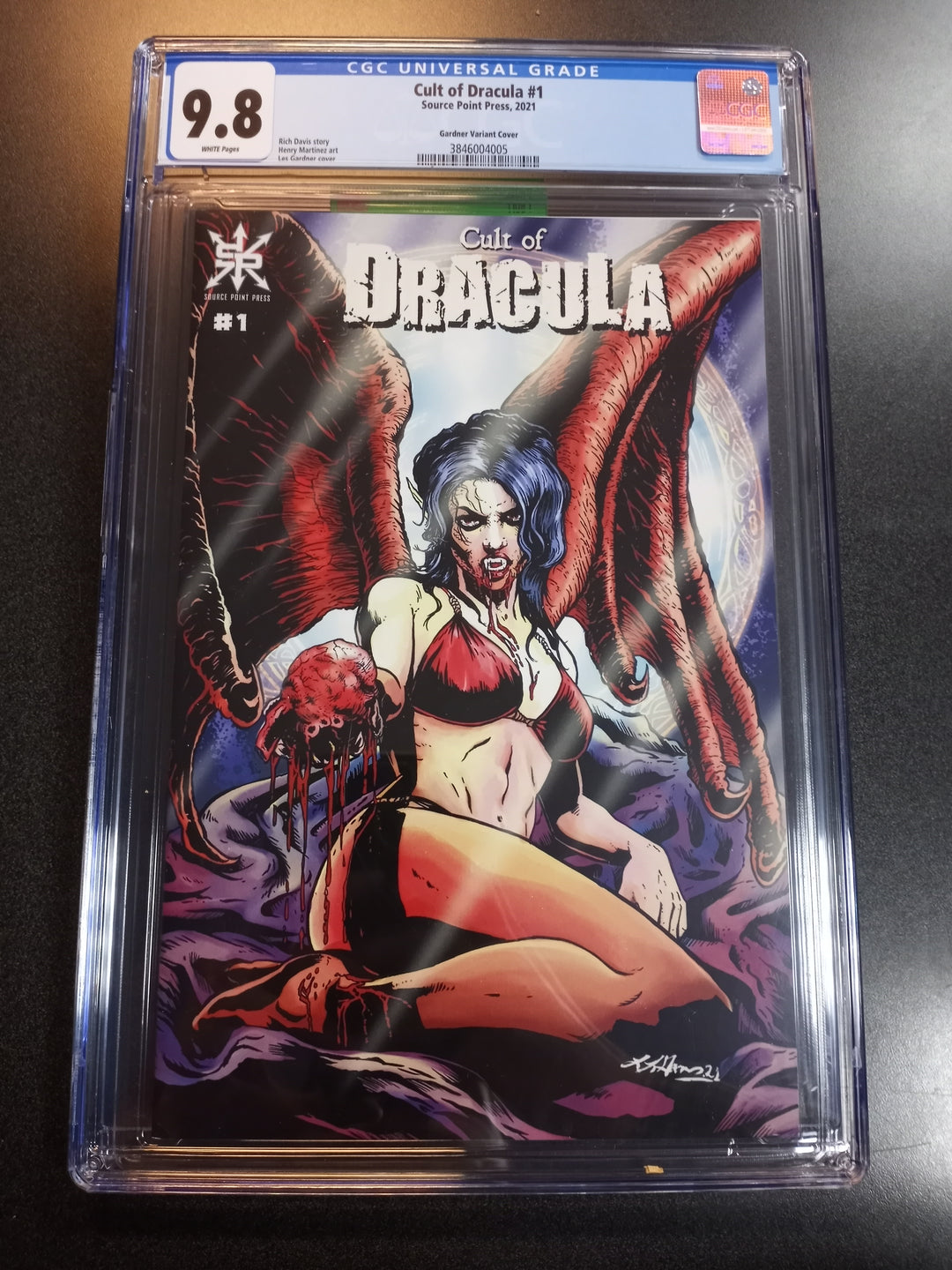 Cult of Dracular #1 Gardner Variant CGC 9.8