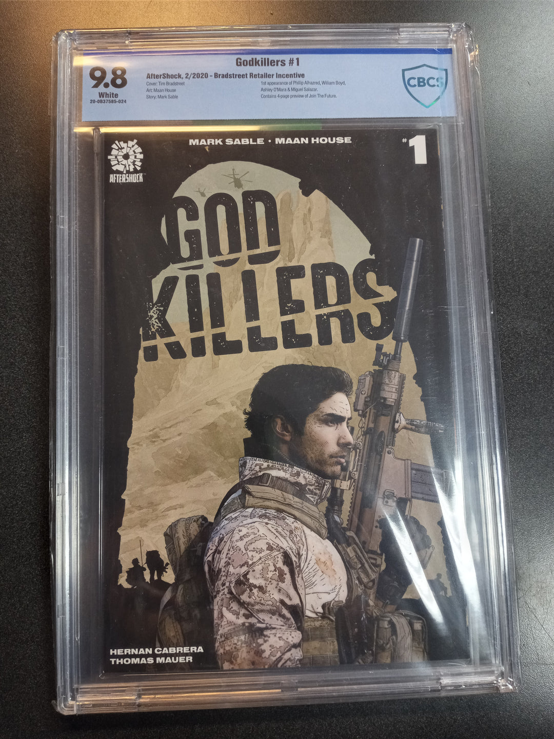 Godkillers #1 CBCS 9.8
