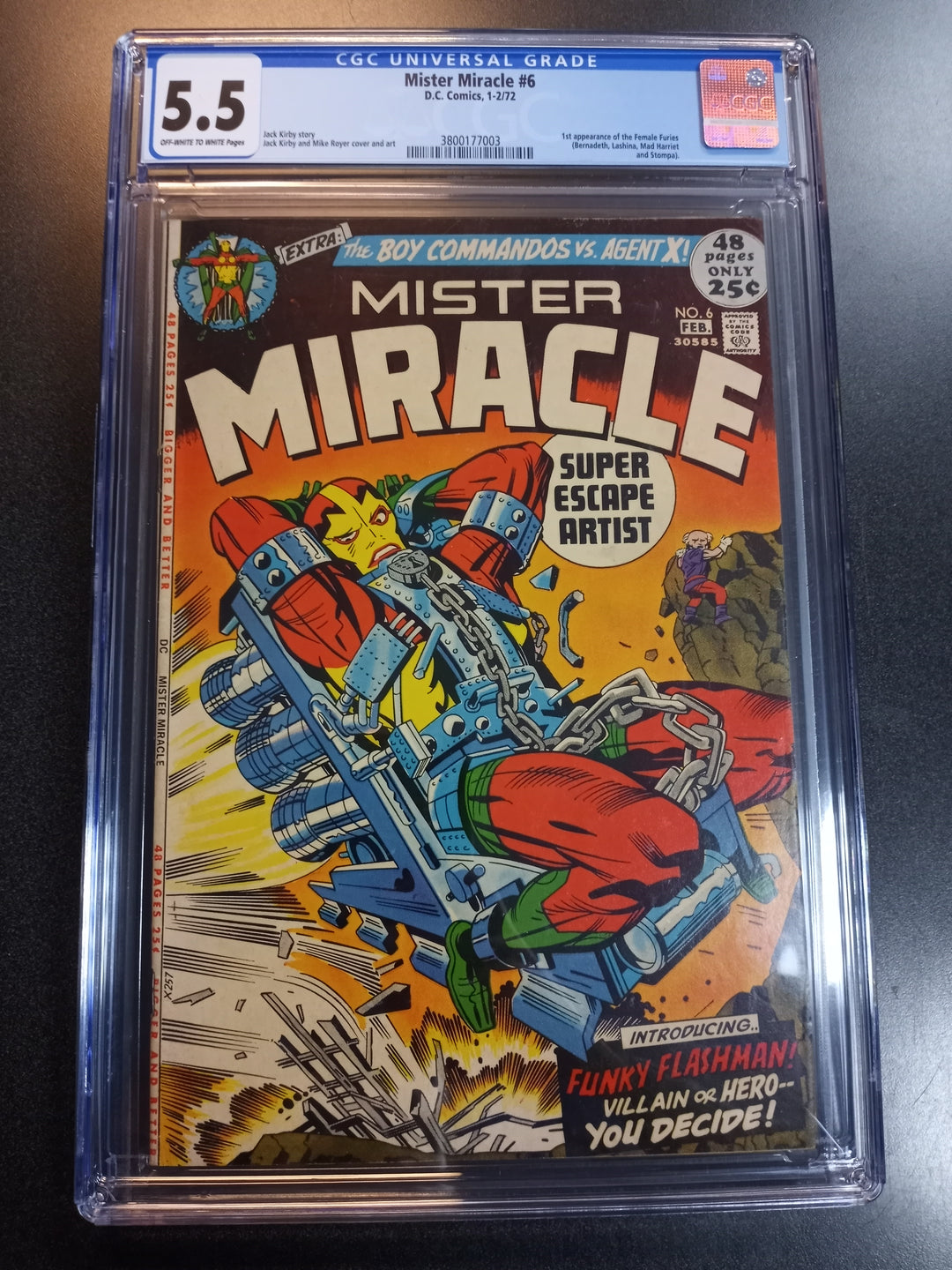 Mister Miracle #6 CGC 5.5