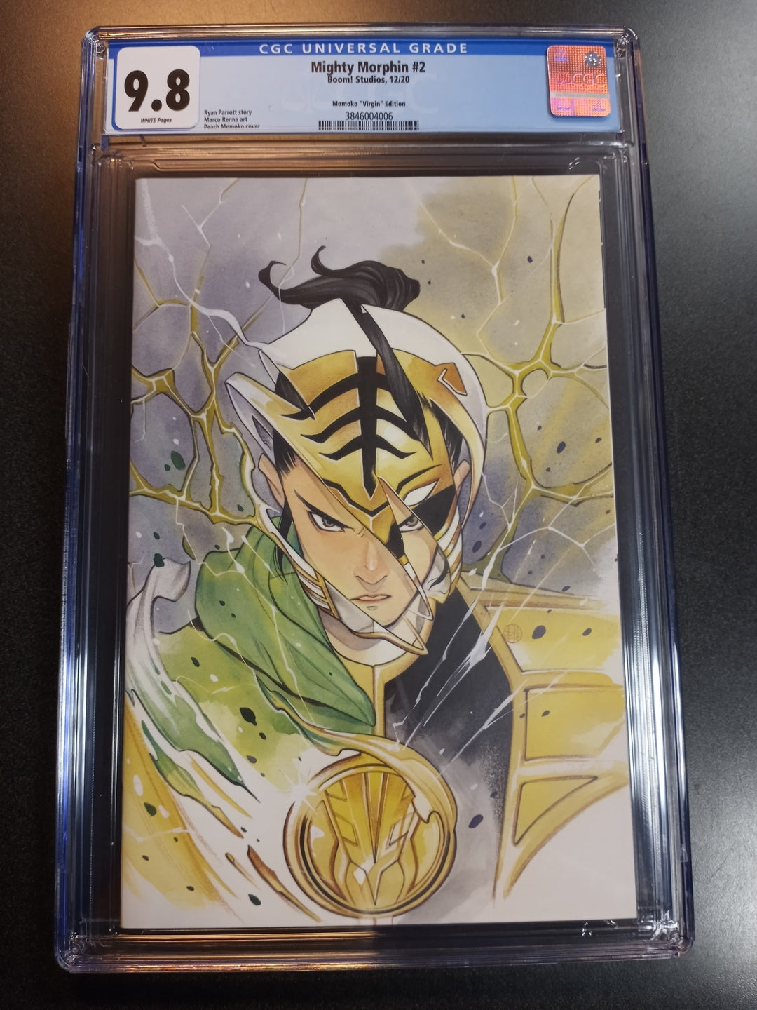 Mighty Morphin #2 Momoko Virgin Variant CGC 9.8