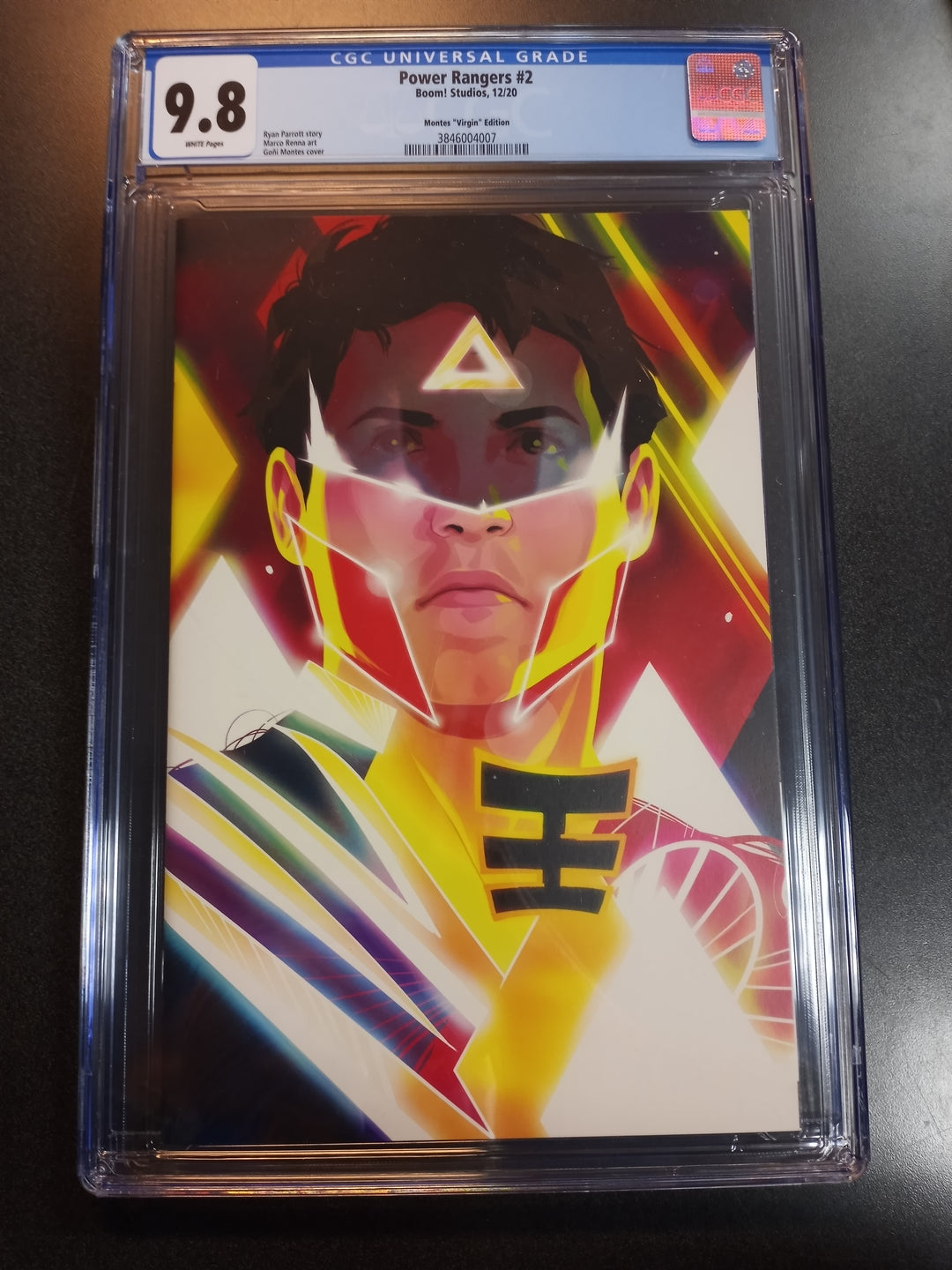 Power Rangers #2 Montes Virgin Variant CGC 9.8
