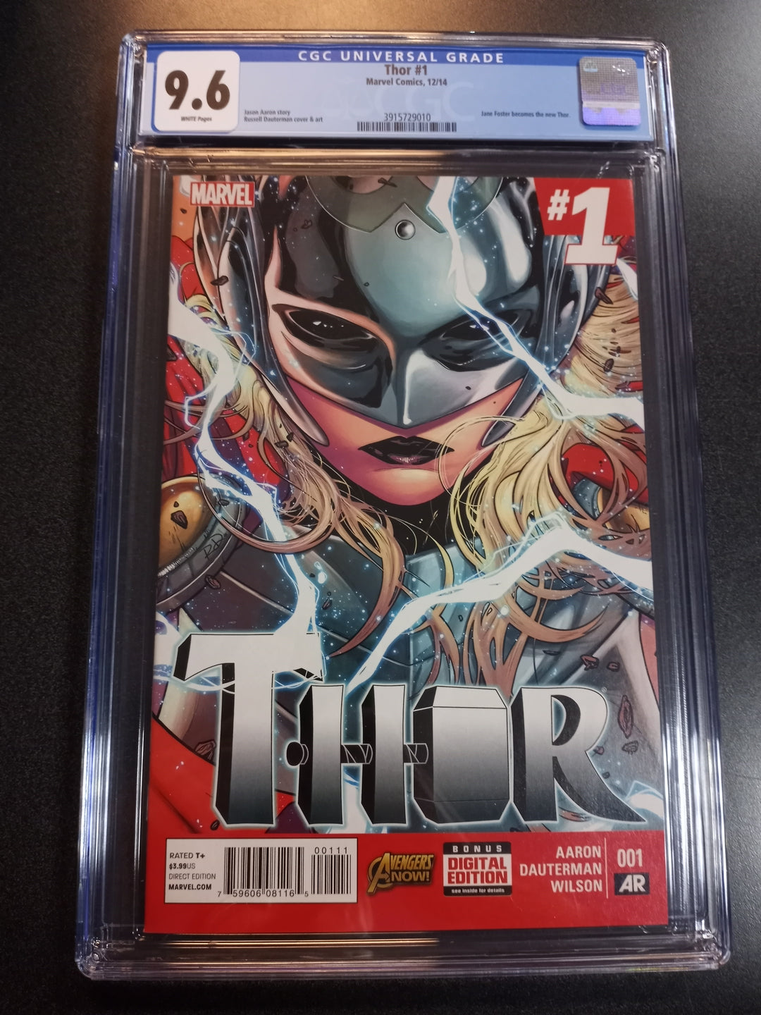 Thor #1 CGC 9.6