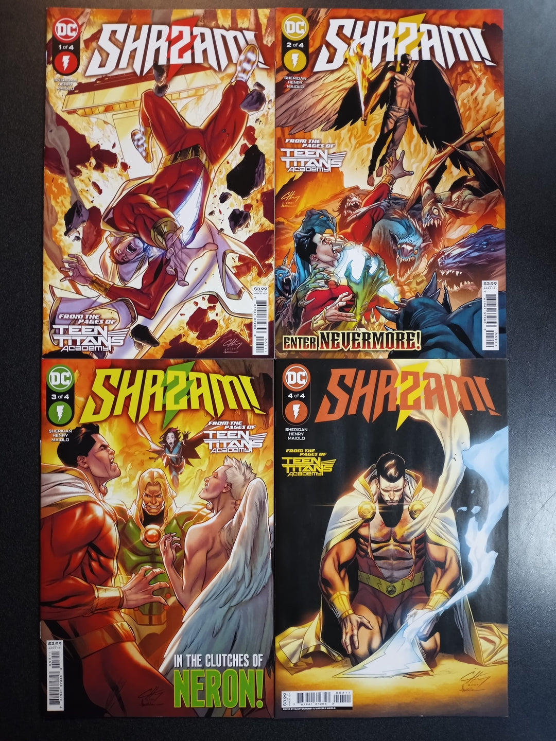 Shazam #1 - 4 NM Set