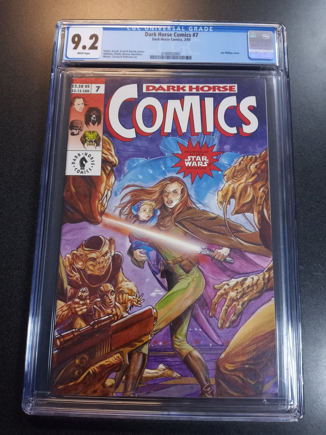 Dark Horse Comics #7 CGC 9.2
