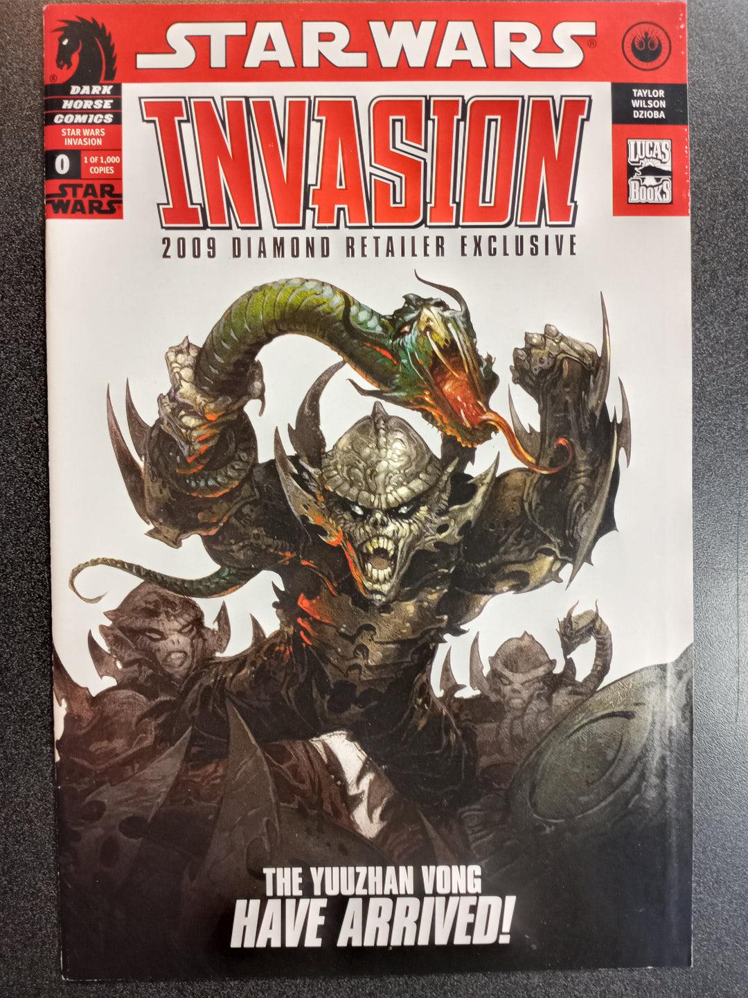 Star Wars Invasion #0 2009 Diamond Retailer Exclusive Variant