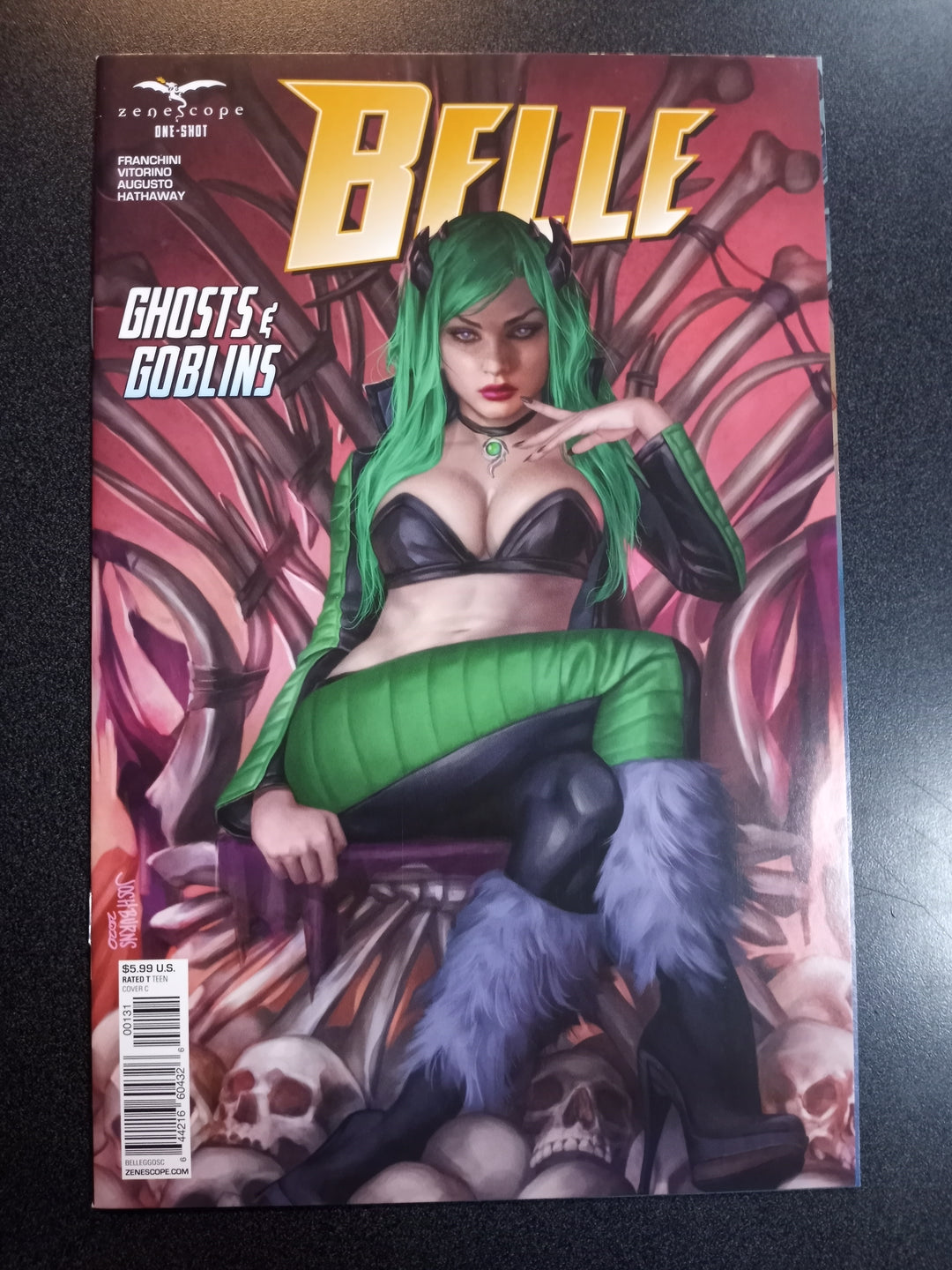 Belle Ghost & Goblins One Shot Cover C Burns