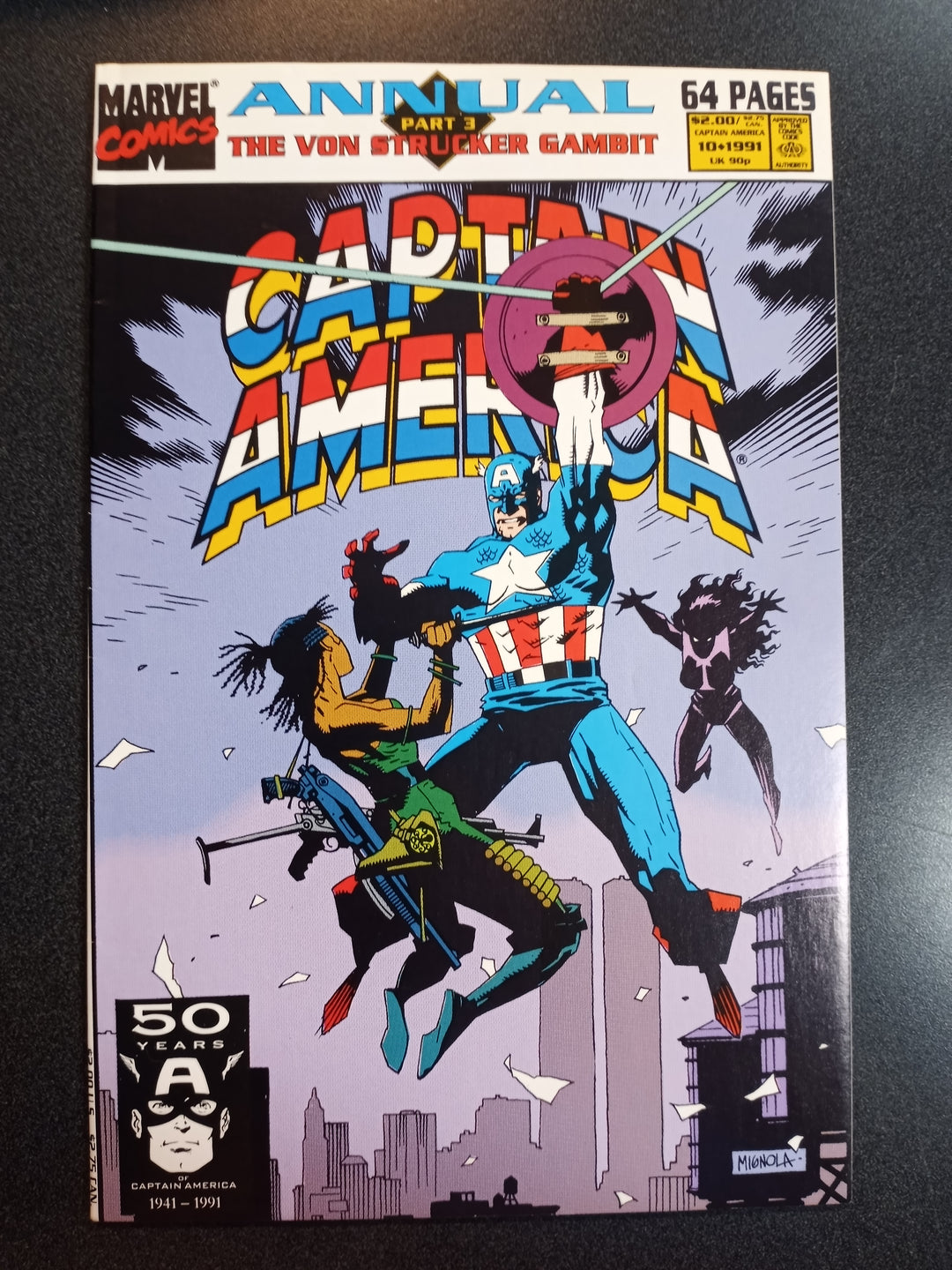 Captain America Annual #10 VF/NM