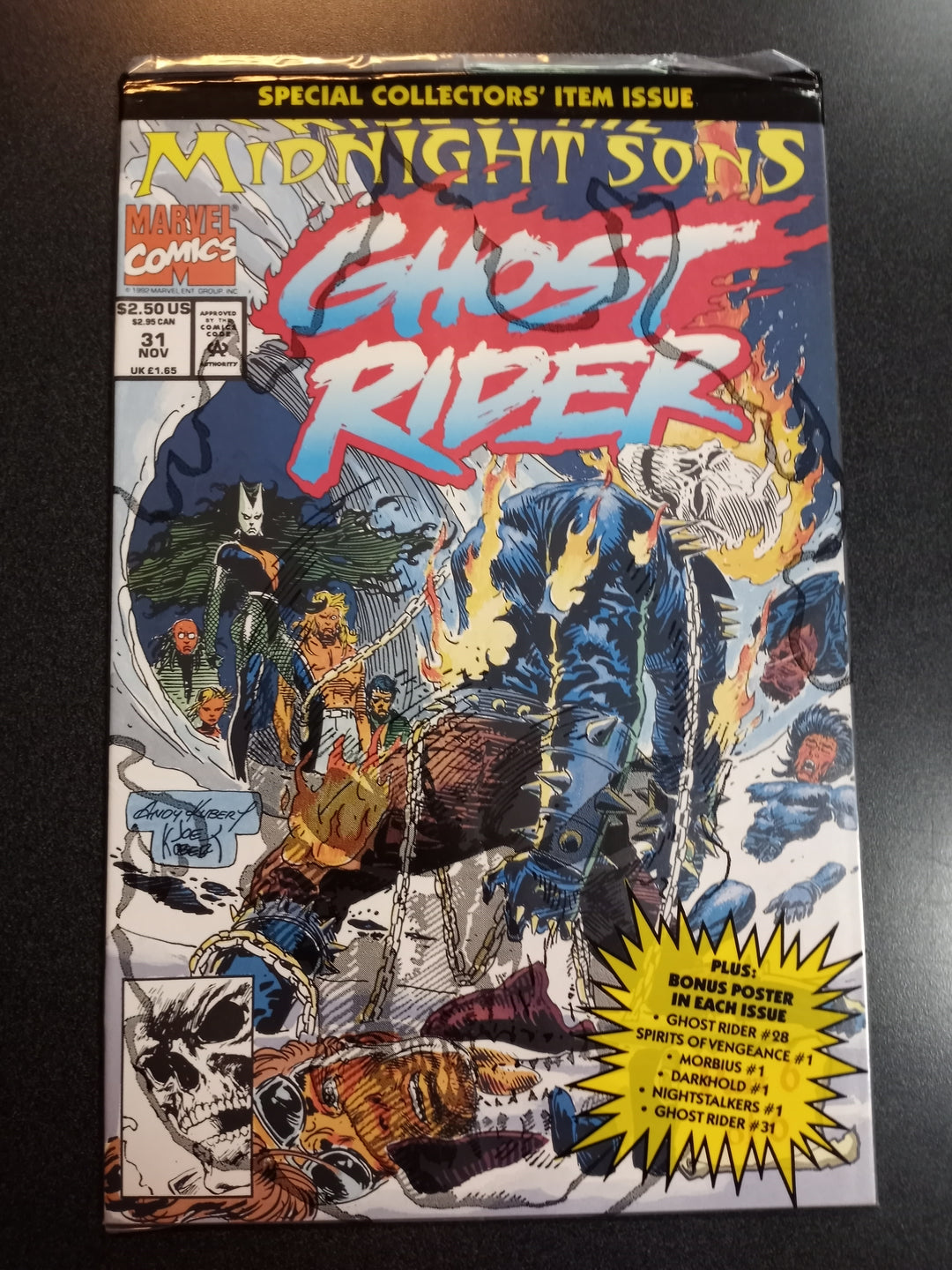 Ghost Rider Vol. 2 #31 Sealed Polybag NM