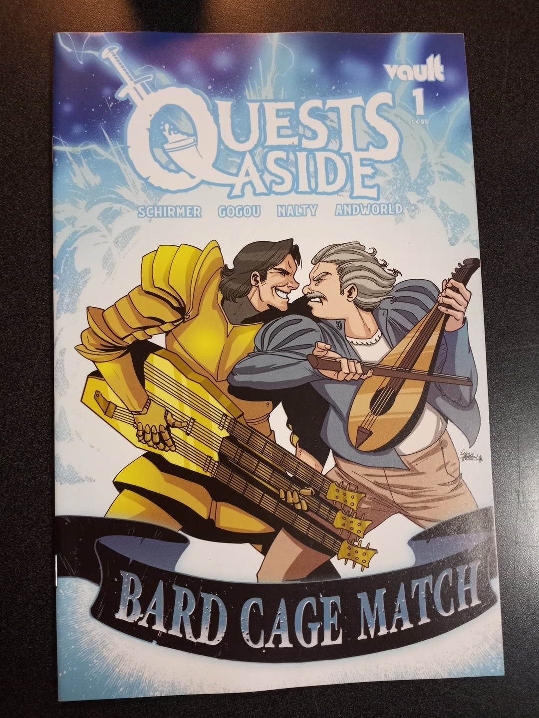 Quests Aside #1 Cover F Howell 50 Copy Variant Edition