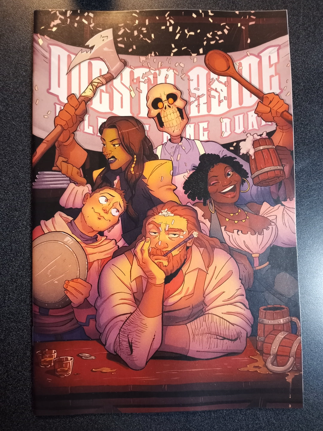 Quests Aside #1 Cover D Brandt & Stein 10 Copy Variant Edition