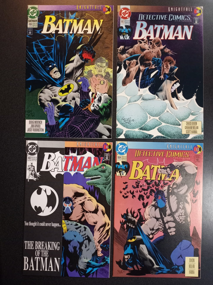 Batman Knightfall Complete 19 Issue Set VF/NM