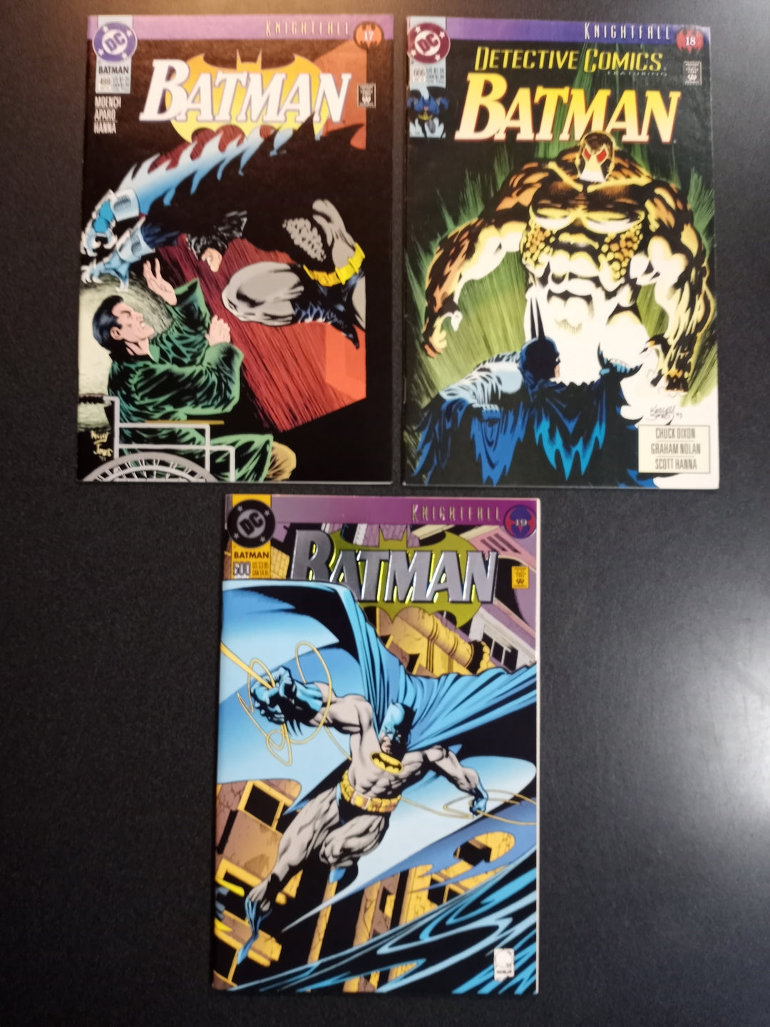 Batman Knightfall Complete 19 Issue Set VF/NM