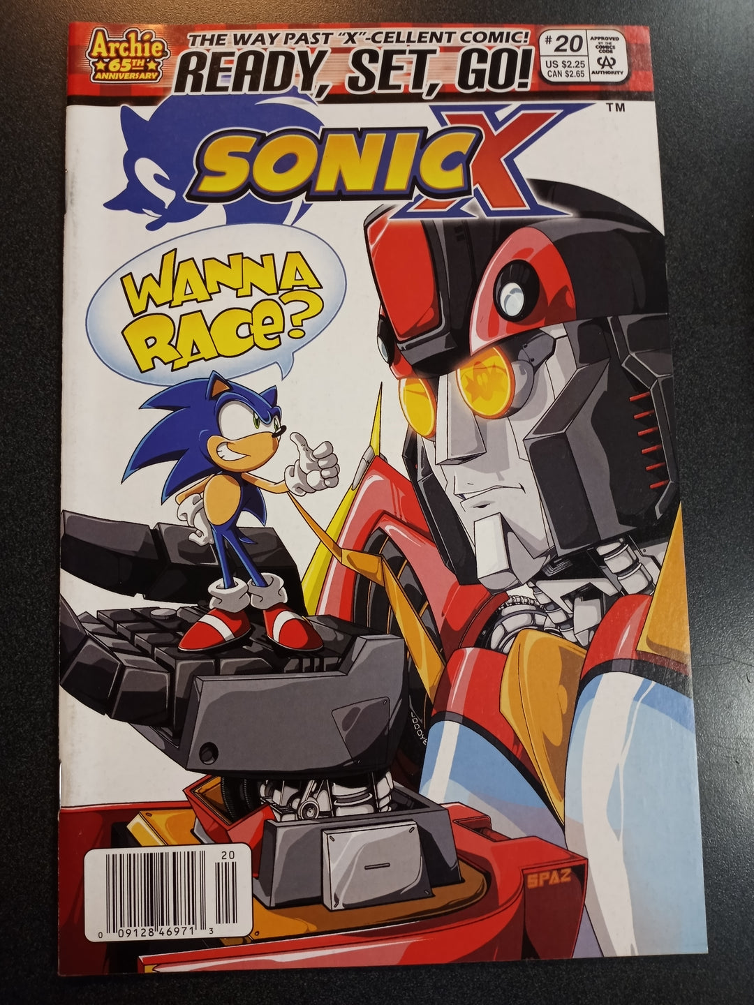 Sonic X #20 (Newsstand) NM-