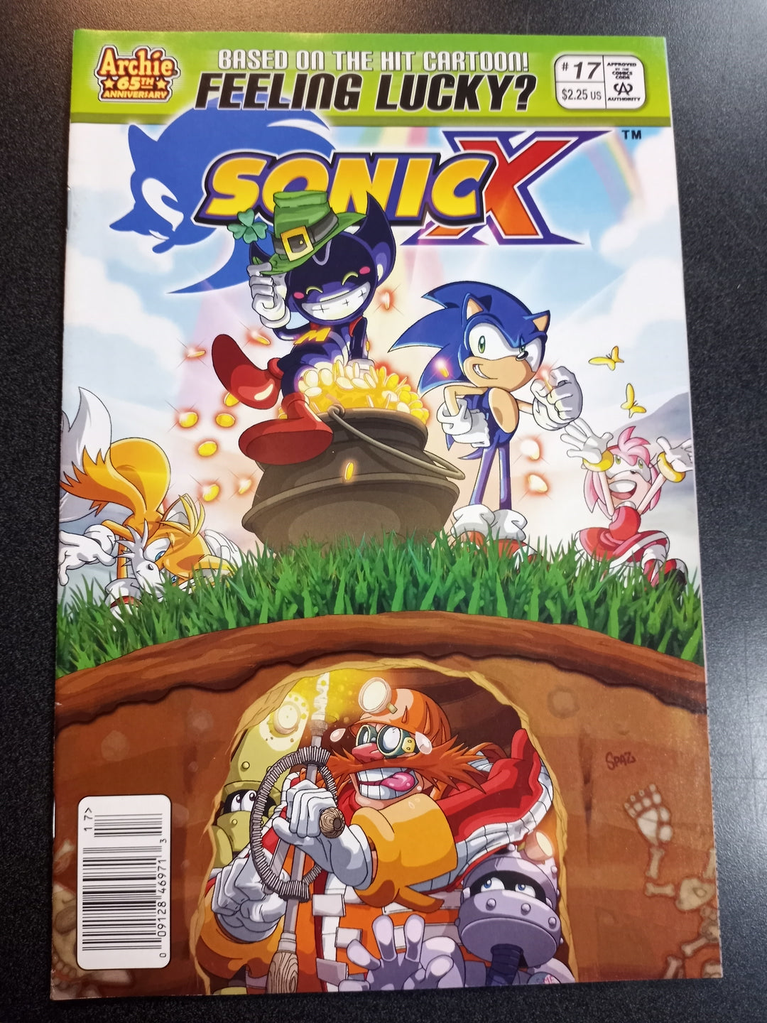 Sonic X #17 (Newsstand) NM-
