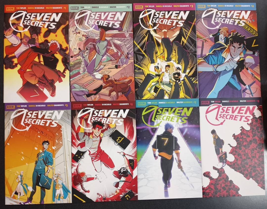 Seven Secrets #1 - 8 Set NM
