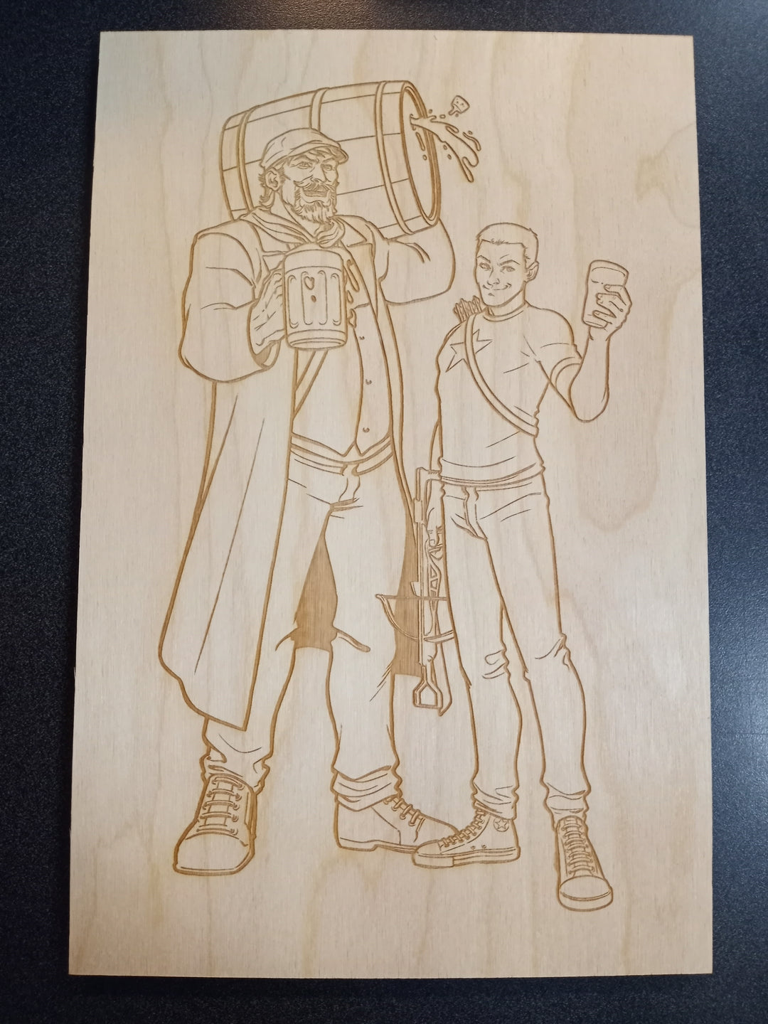 Archer and Armstrong Forever #1 1:250 Burnt Wood Variant