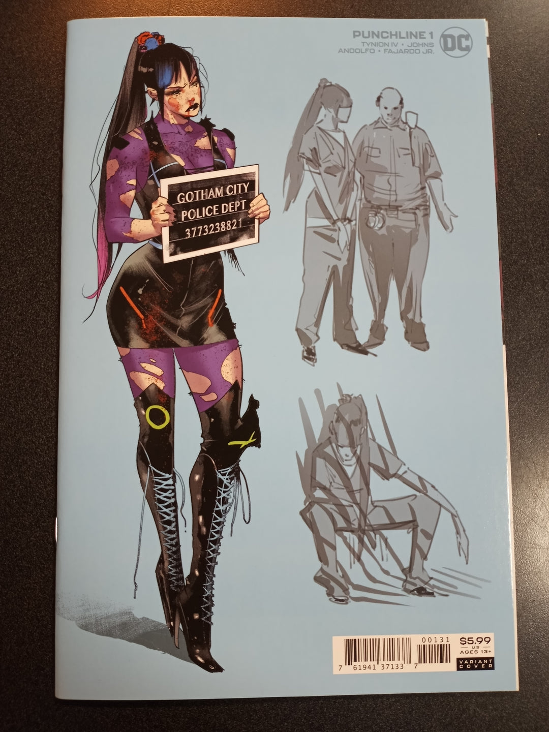 Punchline #1 1:25 Jorge Jiminez Design Variant