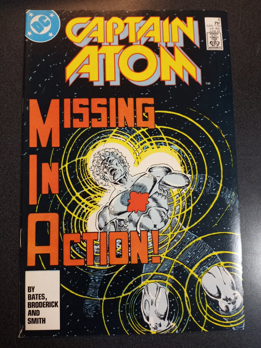 Captain Atom (1987) #4 VF/NM