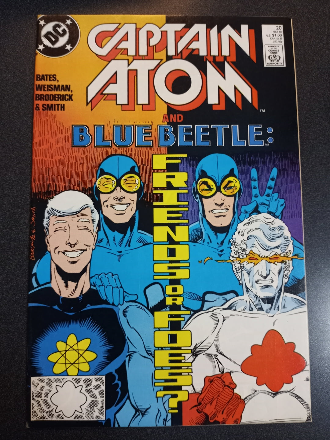 Captain Atom (1987) #20 VF/NM