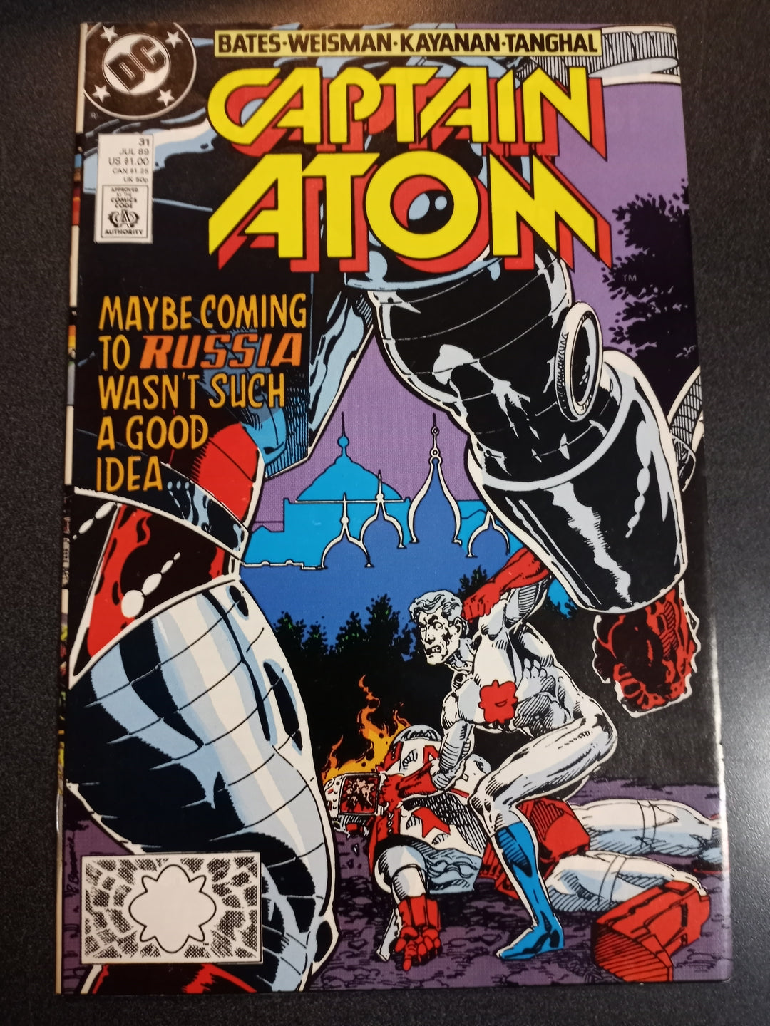 Captain Atom (1987) #31 VF/NM