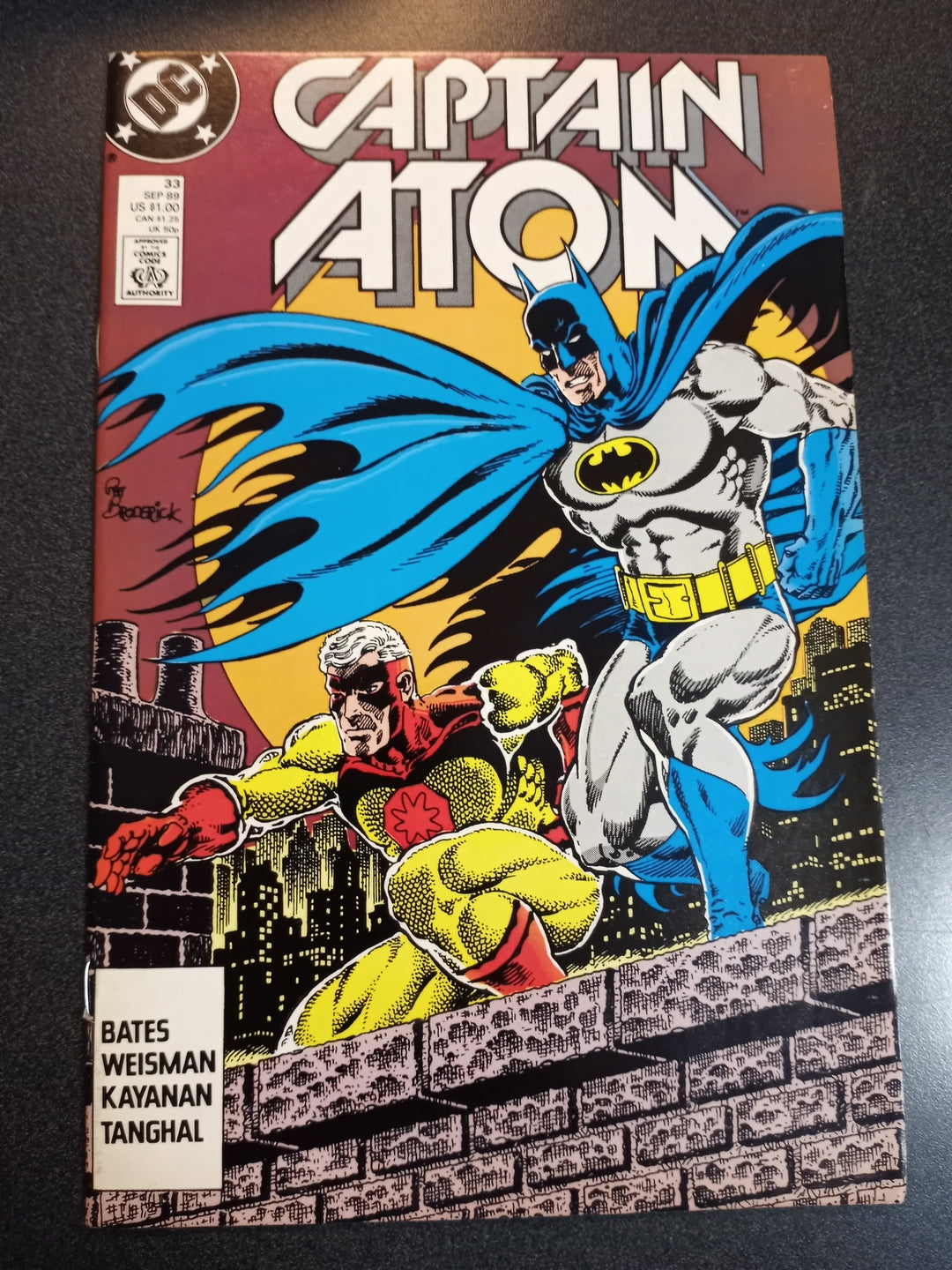 Captain Atom (1987) #33 VF/NM
