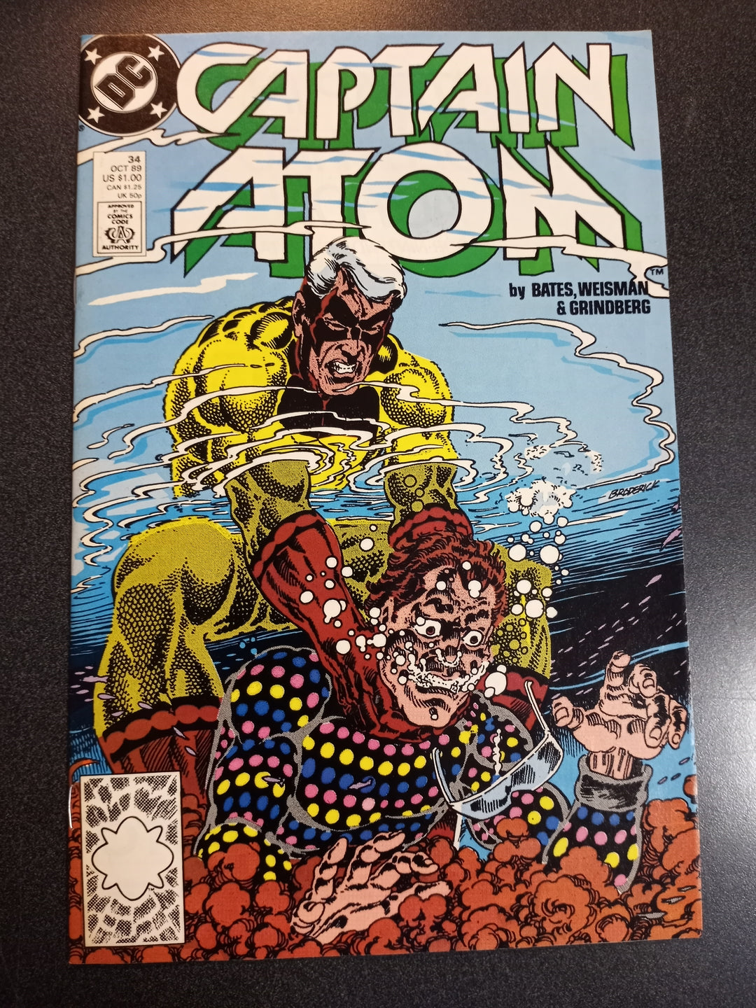 Captain Atom (1987) #34 VF/NM
