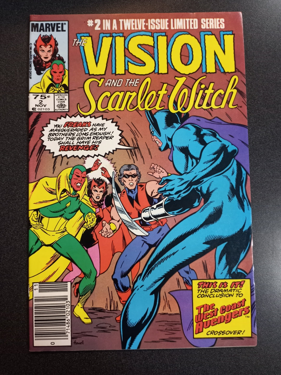 Vision and the Scarlet Witch Vol 2 #2 (Newsstand) NM-